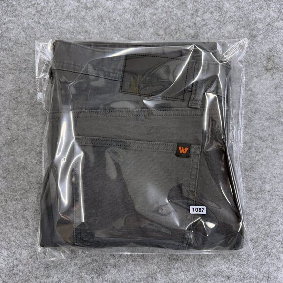 Eddie Bauer Men’s Canvas Utility Stretch Pants, Gray, Size 34x32 NEW - Picture 15 of 15